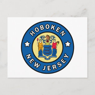 Hoboken New jersey Vykort