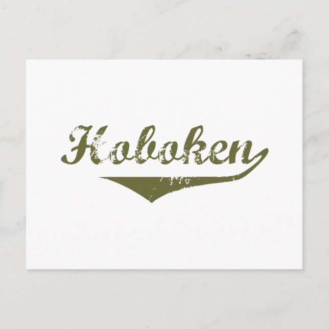 Hoboken Revolution t shirts Vykort (Framsida)