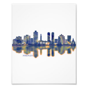 Hoboken Skyline Fototryck