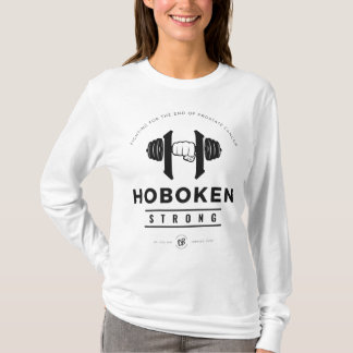 Hoboken Strong / kvinnors långa slv T Shirt