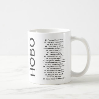 Hobotecken och symboler med betydelseserier #3 kaffemugg