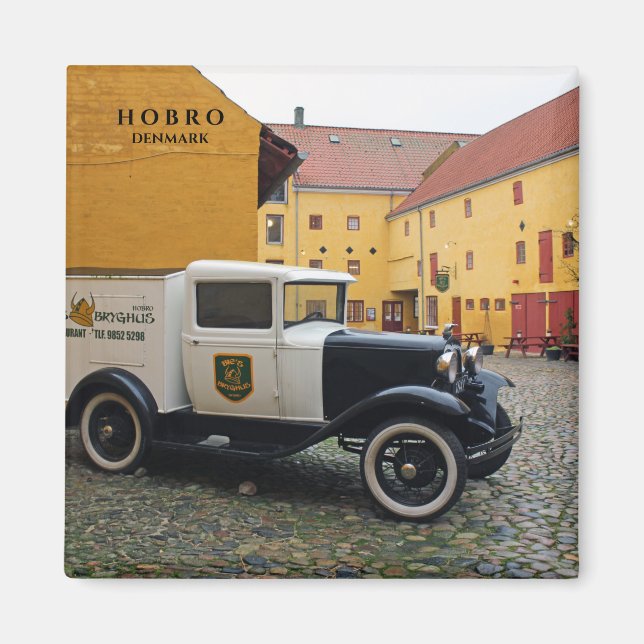 Hobro, Danmark Magnet! Magnet (Framsidan)