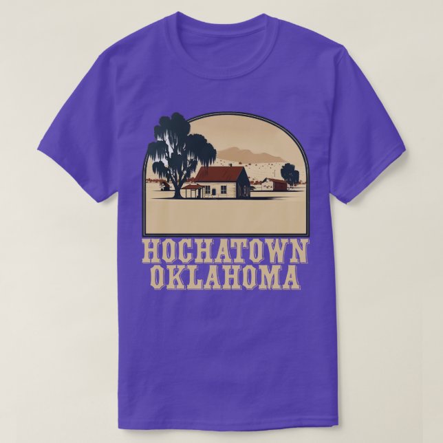 Hochatown Oklahoma City T Shirt (Design framsida)