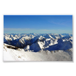 Hochgurgl Obergurgl Tirol Österrikes Alpernor Öste Fototryck