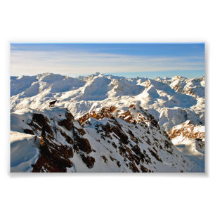 Hochgurgl Obergurgl Tirol Österrikes Alpernor Öste Fototryck