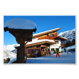 Hochgurgl Obergurgl Tirol Österrikes Alpernor Öste Fototryck