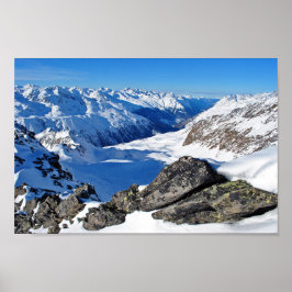 Hochgurgl Obergurgl Tyrol Austria Alpernas Austria Poster