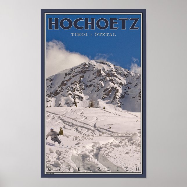 Hochoetz Powder Day Poster (Framsidan)