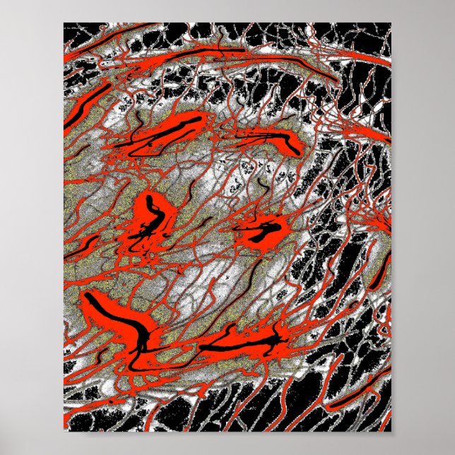 Hochwertiges Poster-Papier (Matt) Poster (Framsidan)