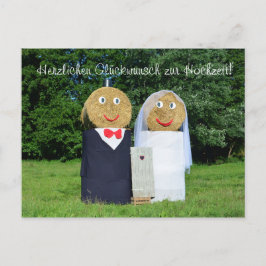 Hochzeit...Glückwunsch Vykort