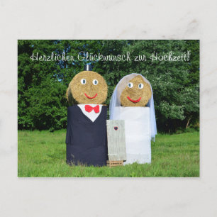 Hochzeit...Glückwunsch Vykort