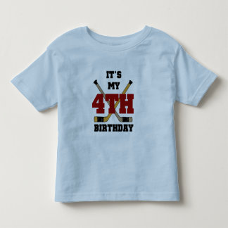 Hockey 4e födelsedagen Tshirts och presenter