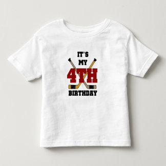Hockey 4e födelsedagen Tshirts och presenter