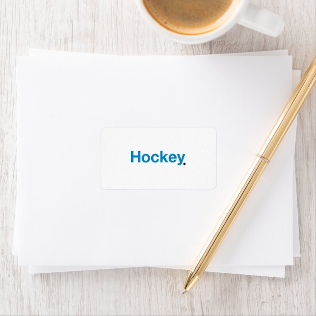 Hockey Adressetikett (Insitu)