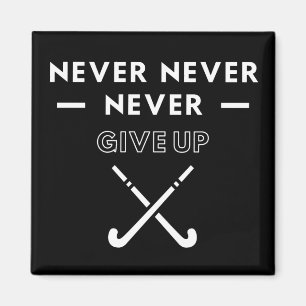 Hockey: Aldrig ge upp. Magnet