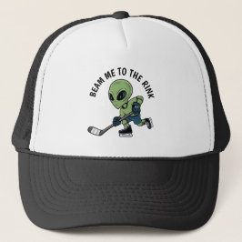 Hockey Alien Hat Keps