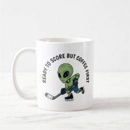 Hockey Alien Kaffemugg