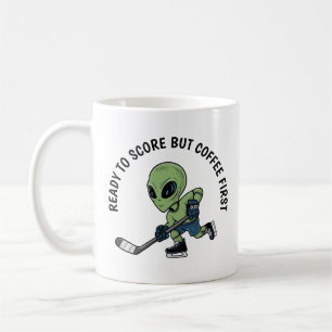 Hockey Alien Kaffemugg