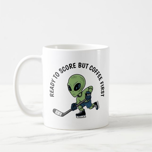 Hockey Alien Kaffemugg (Vänster)