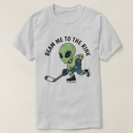 Hockey Alien T Shirt