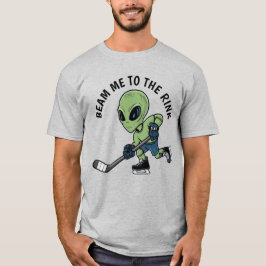 Hockey Alien T Shirt