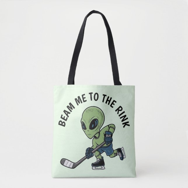 Hockey Alien Tygkasse (Framsida)