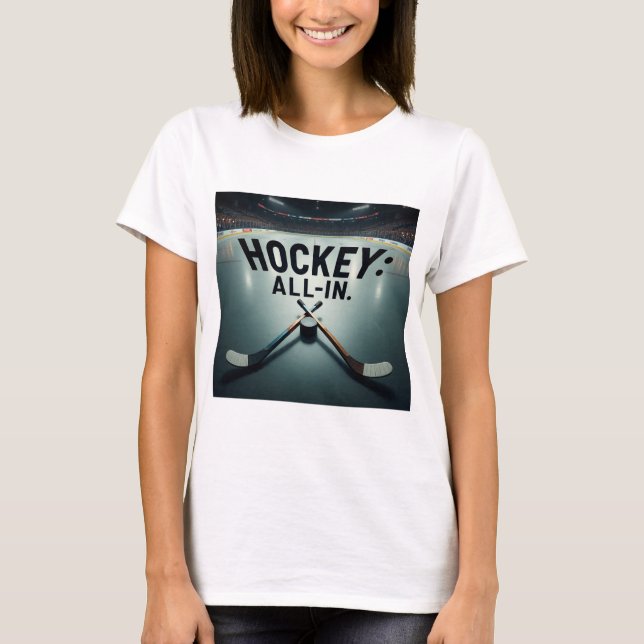 Hockey-All in Shirt T (Framsida)