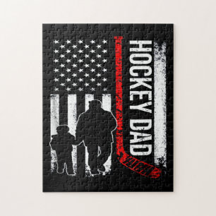 Hockey Älskare American Hockey PAPPA Pussel