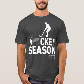 Hockey älskare kan inte vänta på hockeyhockey-hock t shirt
