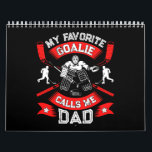 Hockey Älskare | Min favoritgoalie kallar mig PAPP Kalender<br><div class="desc">Hockey Älskare | Min favoritgoalie kallar mig PAPPA</div>