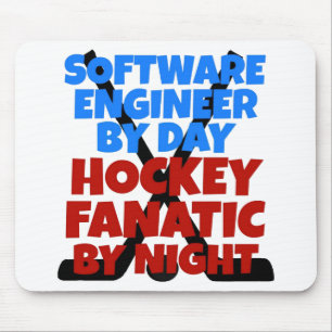 Hockey Älskare Software Ingenjör Musmatta