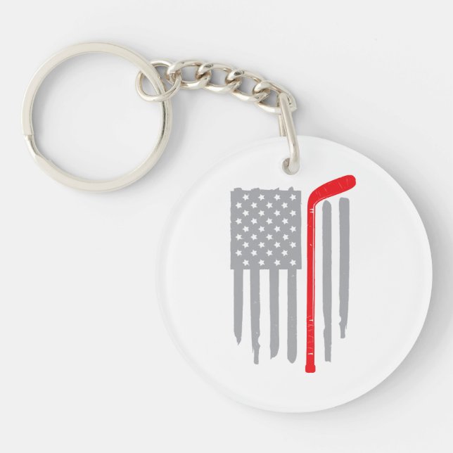Hockey American flagga (Framsidan)