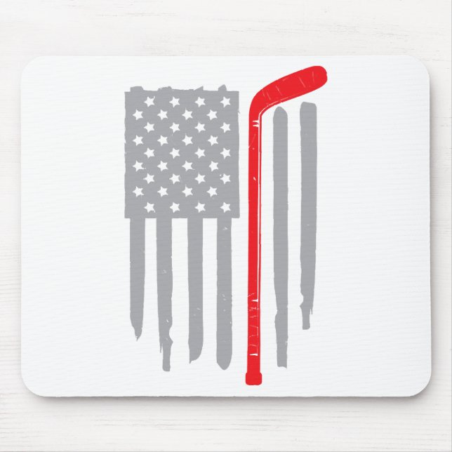 Hockey American flagga Musmatta (Framsidan)