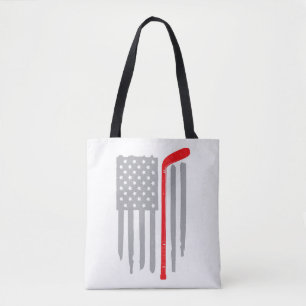 Hockey American flagga Tygkasse