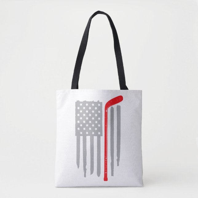 Hockey American flagga Tygkasse (Framsida)