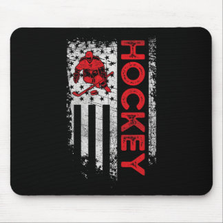Hockey American Flagga USA Patriotic hockey Player Musmatta