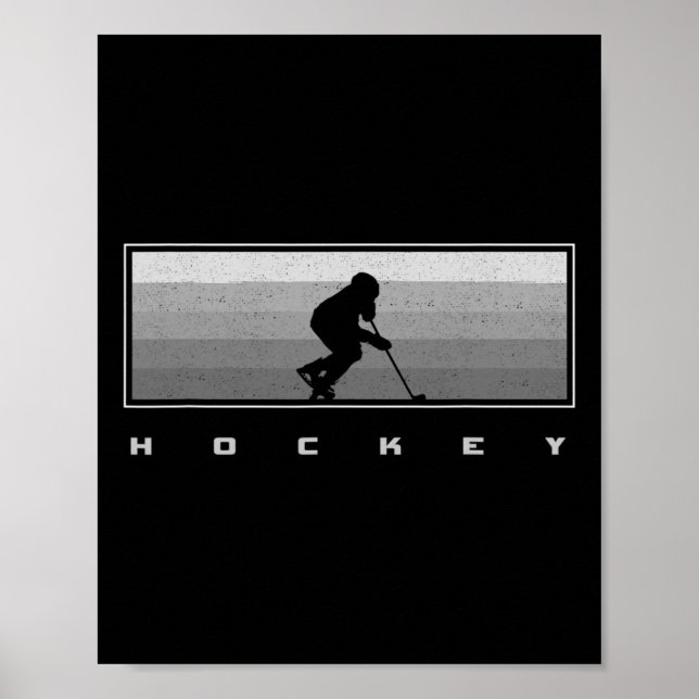 Hockey Apparel - Hockey Ice Hockey Player Gift 1 Poster (Framsidan)