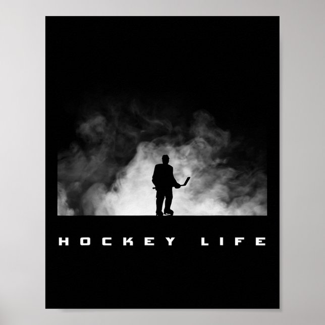 Hockey Apparel - Hockey Ice Hockey Player Gift 1 Poster (Framsidan)