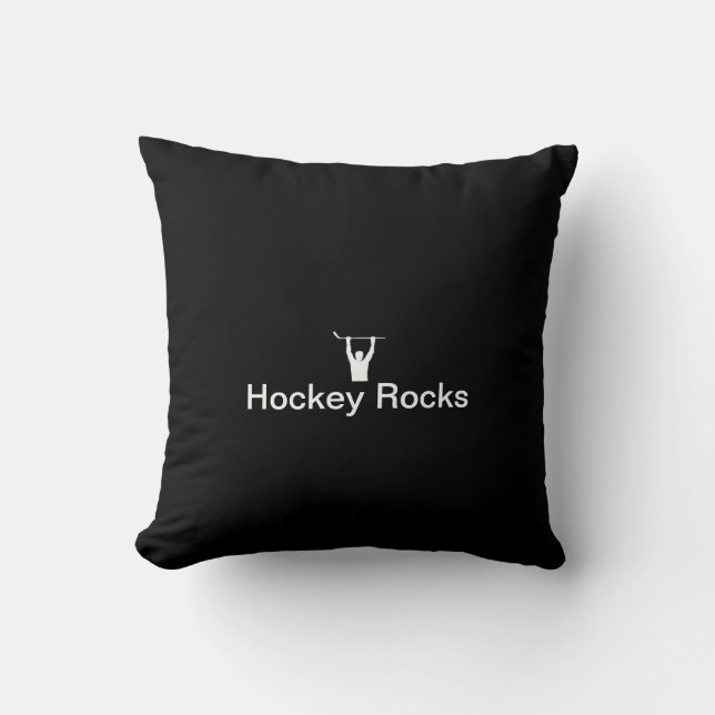 Hockey är fantastiskt kudde (Framsida)