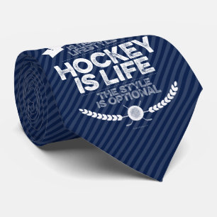 Hockey är ingen livsstil slips