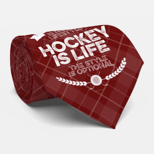 Hockey är inte en livsstil slips