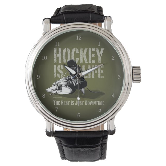 Hockey är Life Armbandsur (Framsida)