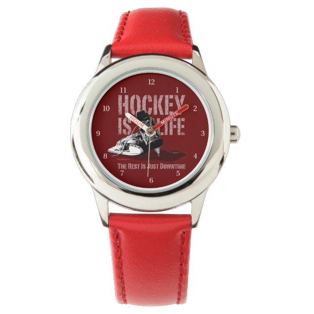 Hockey är Life Armbandsur (Framsida)