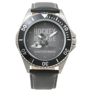 Hockey är Life Armbandsur