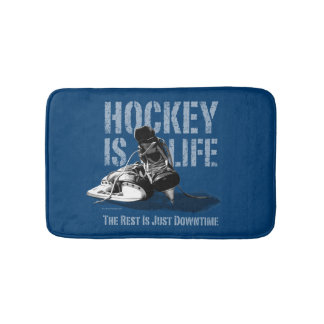 Hockey är Life Badrumsmatta