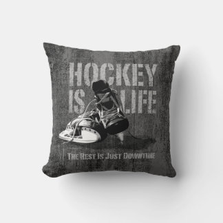 Hockey är Life Kudde