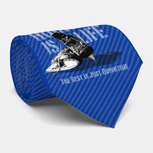 Hockey är Life Neck Tie Slips