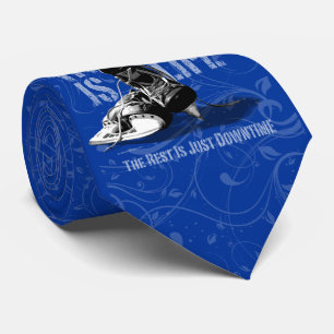 Hockey är Life Neck Tie Slips