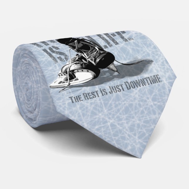 Hockey är Life Tie Slips (Rullad)