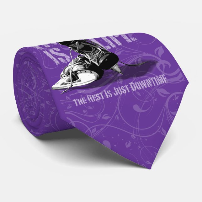 Hockey är Life Tie Slips (Rullad)